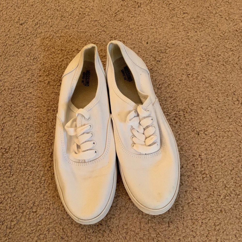 White sneakers